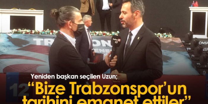 Mehmet Salih Uzun: "Bize Trabzonspor'un tarihini emanet ettiler"