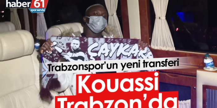 Jean Evrard Kouassi Trabzon'da