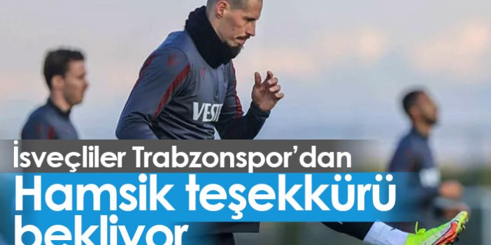 Göteborg Trabzonspor'dan Hamsik teşekkürü bekliyor!