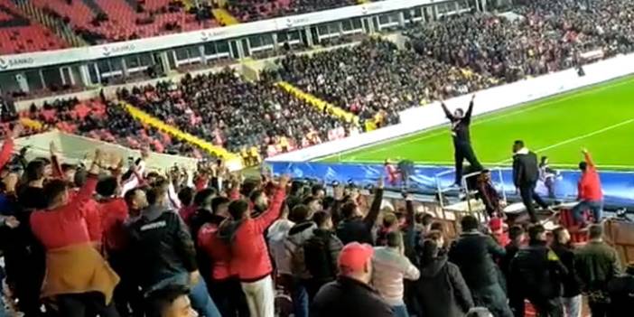 Gaziantep-Fenerbahçe maçında Trabzon sesleri