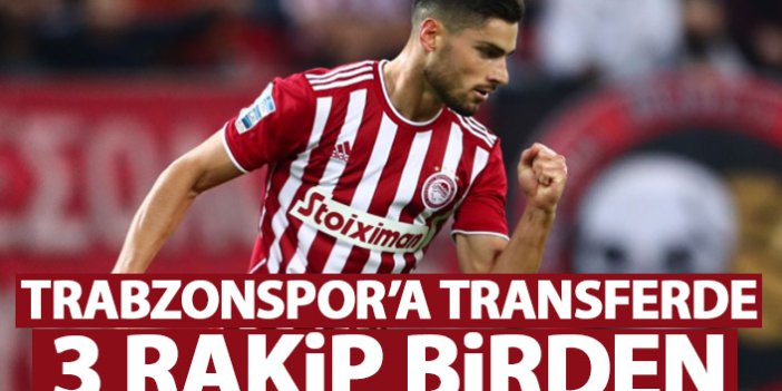 Trabzonspor'a transferde 3 rakip birden