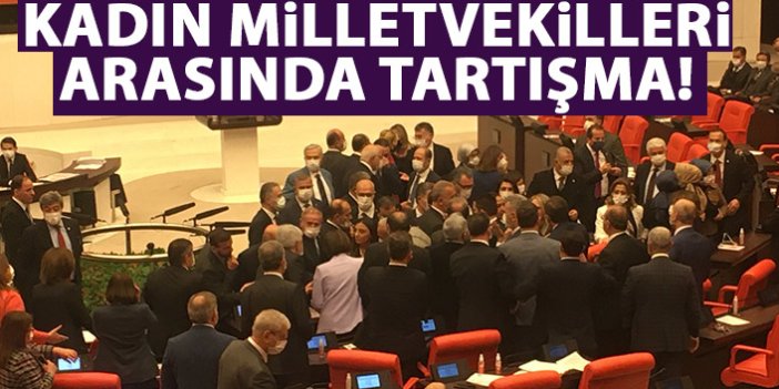 TBMM’de kadın milletvekilleri arasında tartışma! Trabzon Milletvekilinin konuşması sonrası...