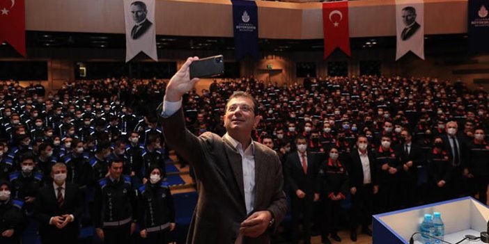 İmamoğlu yeni çalışma arkadaşlarına seslendi: “Bir kişinin değil, Türkiye Cumhuriyeti’nin memurusunuz”