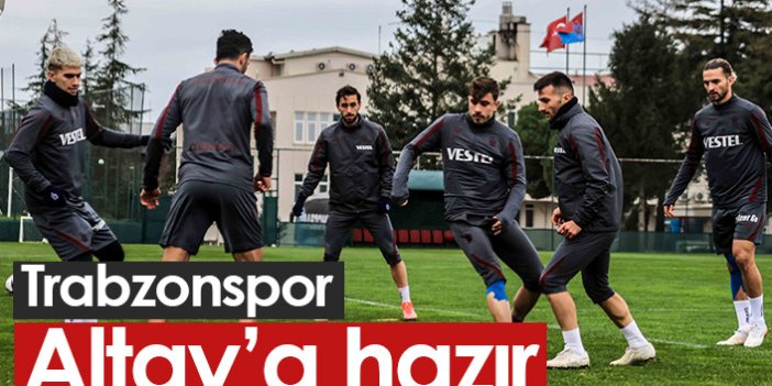 Trabzonspor Altay'a hazır