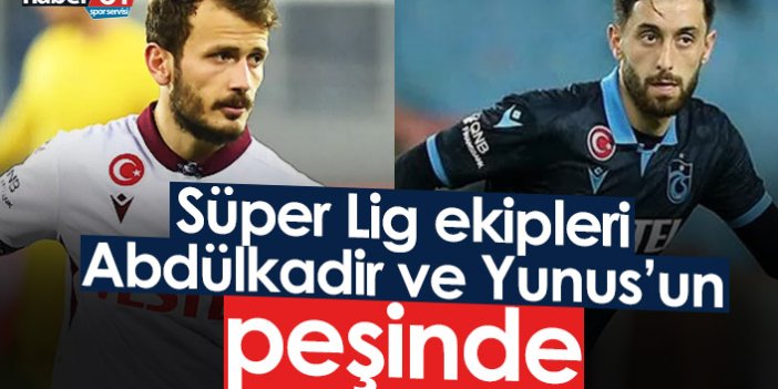 Süper Lig ekipleri Abdülkadir Parmak ve Yunus Mallı’nın peşinde
