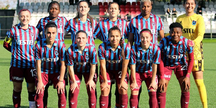 Trabzonspor Kadın Takımı farklı geçti
