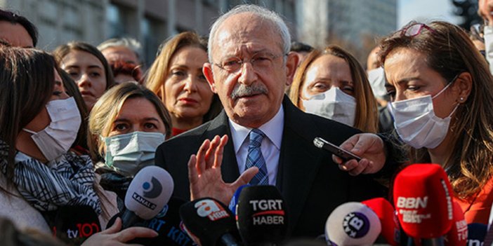 Kılıçdaroğlu'ndan MEB önünde açıklama