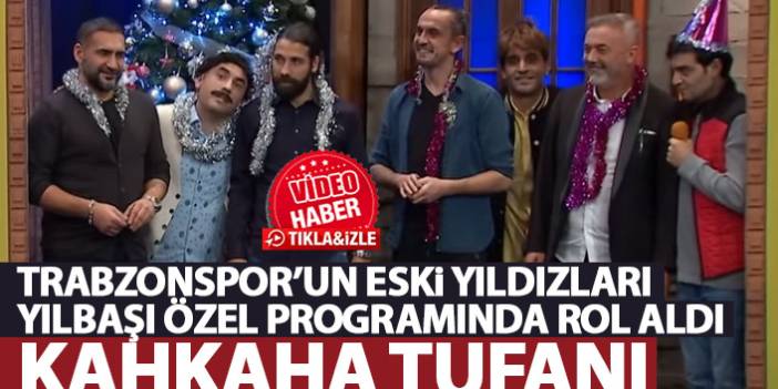 Trabzonspor'un iki eski yıldızı da rol aldı! Kahkaha tufanı
