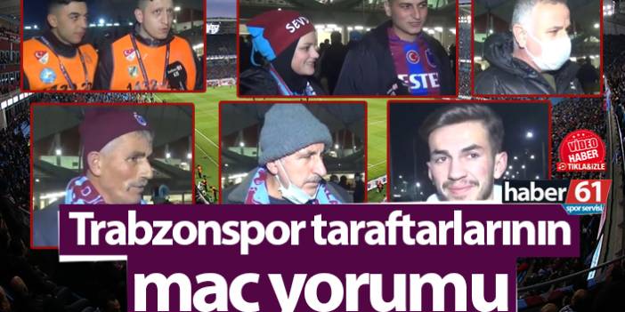 Trabzonspor Yeni Malatyaspor maçı öncesi bordo mavili taraftarların düşünceleri - Video Haber