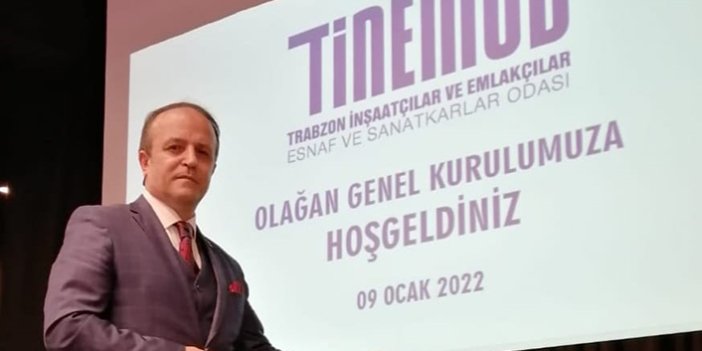 Trabzon İnşaatçılar Esnaf ve Sanatkarlar Odası'nda Ayhan Taflan 4. kez başkan