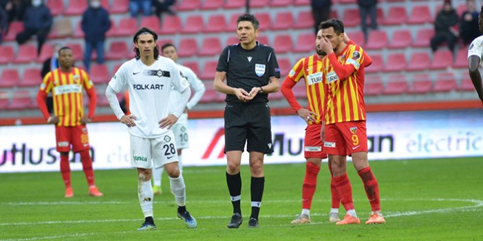 Kayserispor Altay'ı tek golle geçti