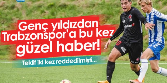 Trabzonspor'a Doğuhan Aral Şimşir'den bu kez güzel haber