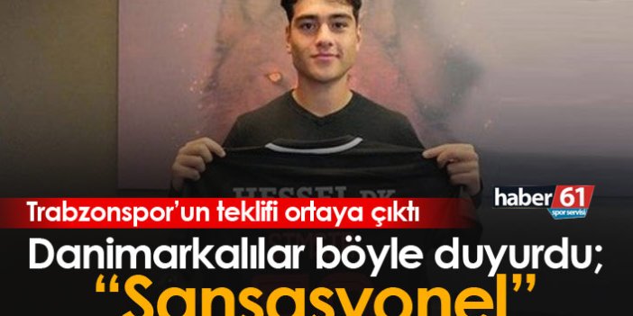 İşte Trabzonspor’un Doğuhan Aral Şimşir için yaptığı teklif