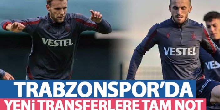 Trabzonspor'da yeni transfere tam not