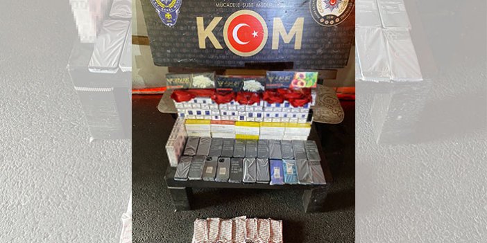 Adana'da 66 kaçak cep telefonu ele geçirildi