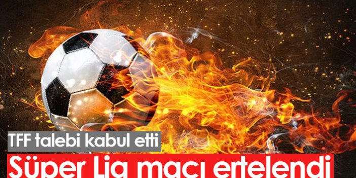 Başakşehir Konyaspor maçı ertelendi