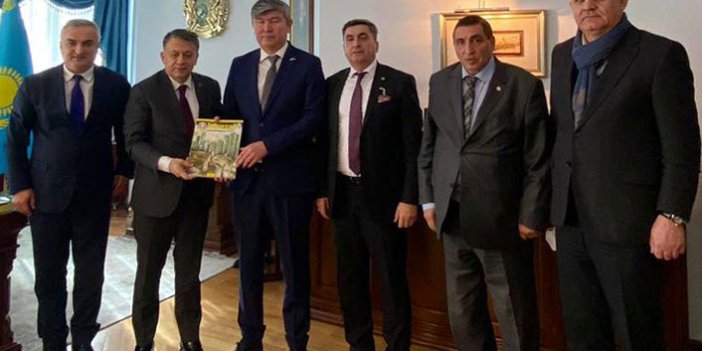 Kazakistan Büyükelçisi KGK ziyaretinde konuştu: Suçluların ensesindeyiz