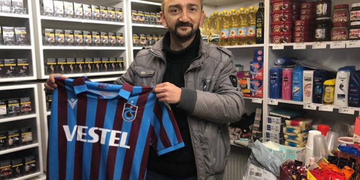 Giresunlu Trabzonspor taraftarına Ahmet Metin Genç’ten forma jesti!