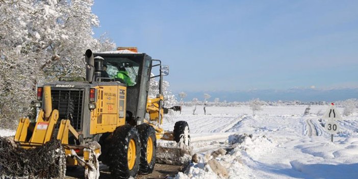 Sinop’ta 23 köy yolu ulaşıma kapandı