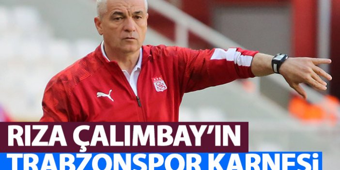 Rıza Çalımbay’ın yönettiği takımların Trabzonspor karnesi