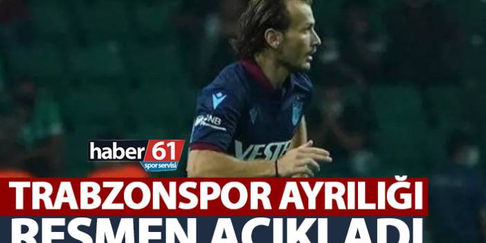 Trabzonspor Abdulkadir parmak ayrılığını resmen açıkladı!14 Ocak 2022