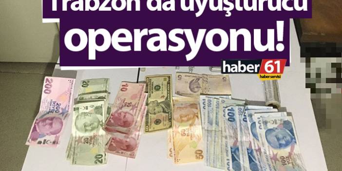 Trabzon’da uyuşturucu operasyonu!  3 kişi yakalandı. 16 Ocak 2022
