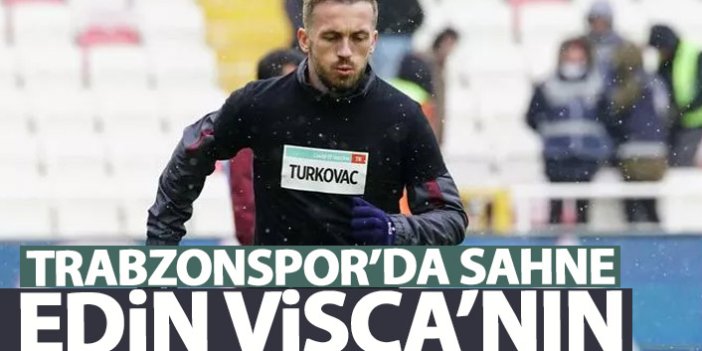 Trabzonspor'da sahne Edin Visca'nın