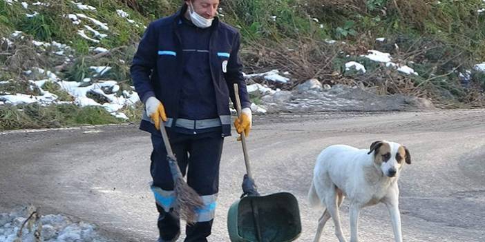 Trabzon'da temizliğe her sabah birlikte başlayıp birlikte bitiriyorlar