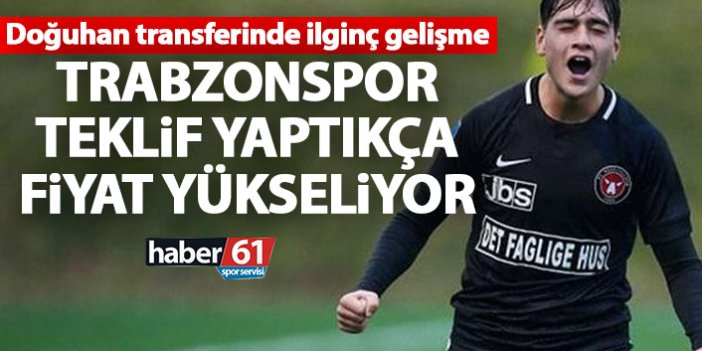 Trabzonspor genç yıldız için şartları zorluyor! Fiyat sürekli artıyor