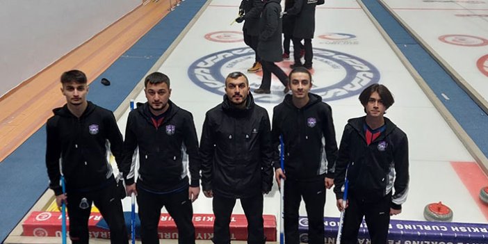 Ortahisar Spor Koleji Kulübü Curling'de Trabzon'u temsile diyor
