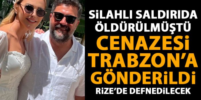 Avukat Şafak Mahmutyazıcıoğlu'nun cenazesi  Trabzon'a gönderildi