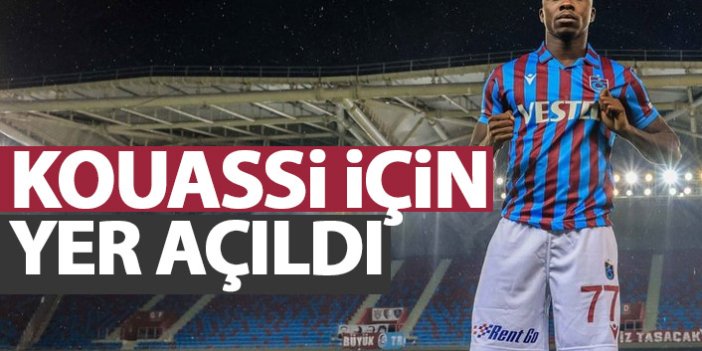 Trabzonspor sözleşmeyi TFF'ye bildirdi! Kouassi için yer açıldı