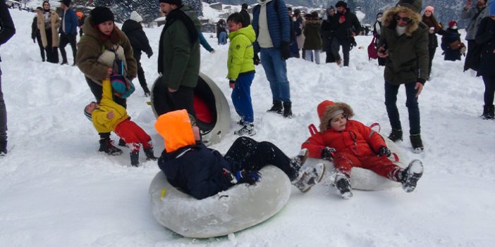 Ayder Kar Festivali başladı