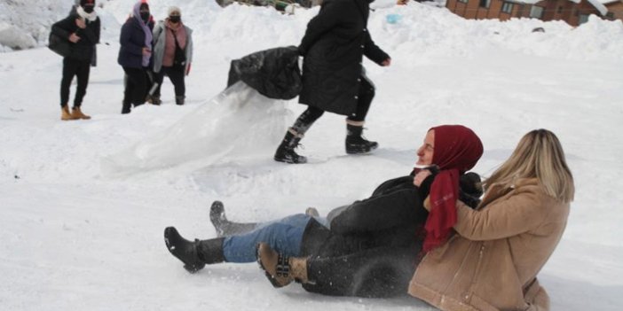 Ayder'de kar festivali devam ediyor