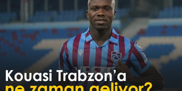 Trabzonspor Kouassi'ye kavuşuyor