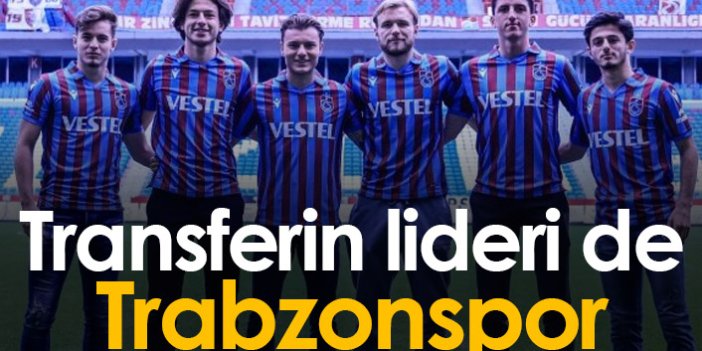 Trabzonspor transferde de lider!