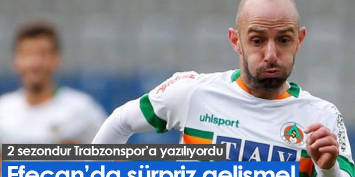 Trabzonspor'un da gündemindeydi, Efecan Karaca için sürpriz iddia
