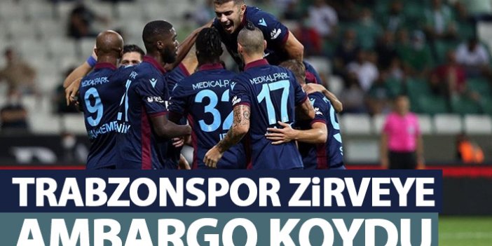 Trabzonspor zirveye ambargo koydu