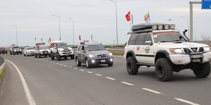 Fatsa'dan Azerbaycan’a 'teşekkür' konvoyu