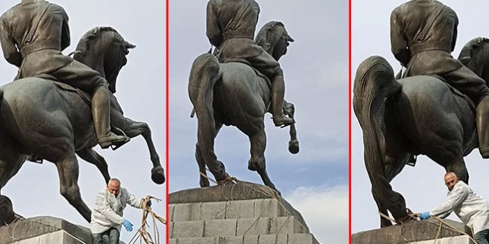 Samsun'da Atatürk anıtına saldıranların ifadesi ortaya çıktı