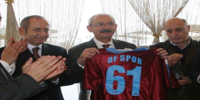 CHP'li Kemal Kılıçdaroğlu Of'ta