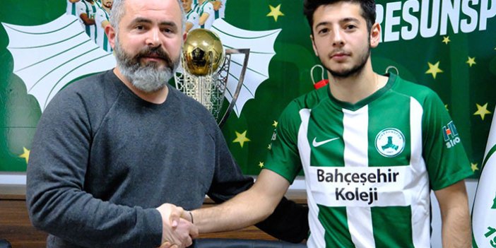 Giresunspor'da transfer! Muhammed Gümüşkaya ile sözleşme imzaladı