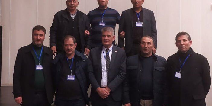 Trabzon'da Elektrikçiler odasında başkan İsmail Usta oldu