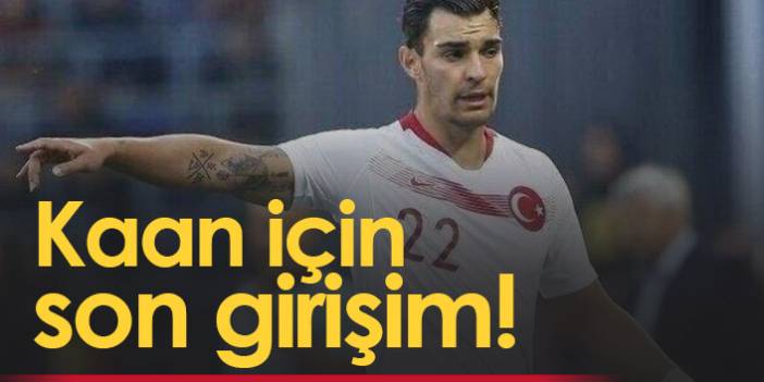 Trabzonspor'dan Kaan Ayhan için son girişim