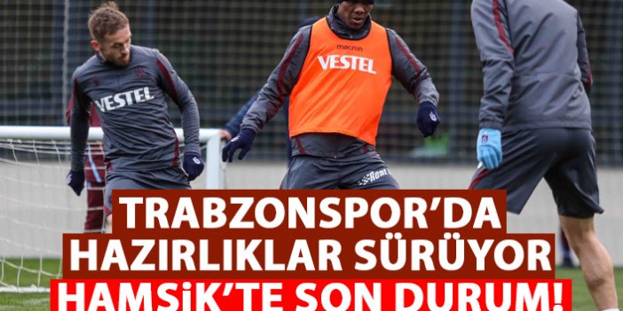 Trabzonspor'da Hamsik'te son durum!