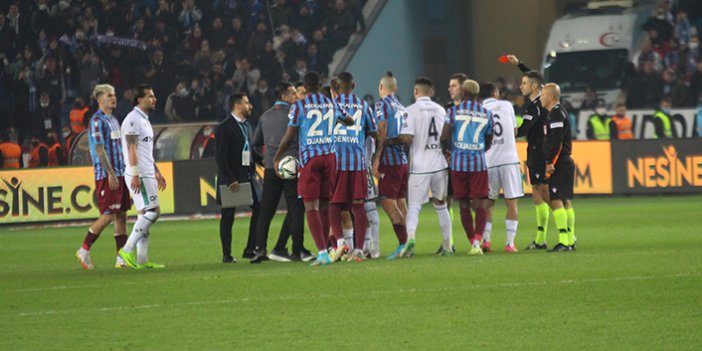 Trabzonspor Konyaspor maçı sonrası PFDK'ya sevkedildi