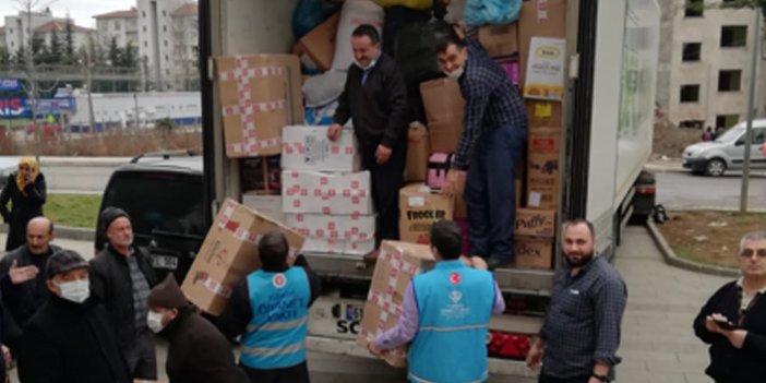 Trabzon'dan İdlib'e yardım