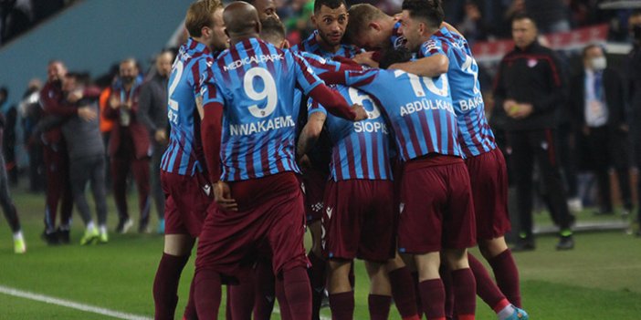 Trabzonspor'un en büyük ikinci farkı