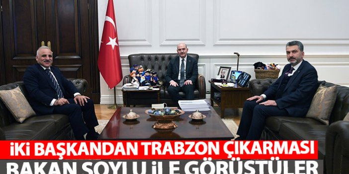 Trabzon'da Başkanlardan Ankara çıkarması! Zorluoğlu ve Mumcu...