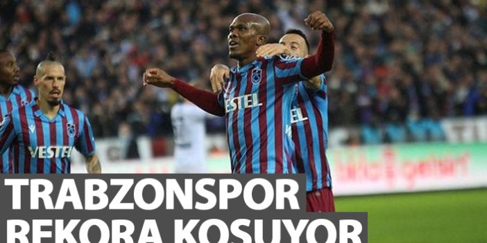 Trabzonspor rekora koşuyor